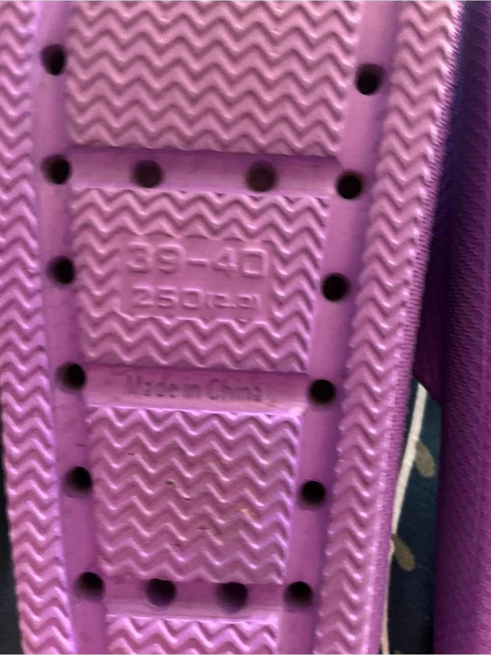 Call It Spring Purple Slide Sandals - Picture 4 of 4